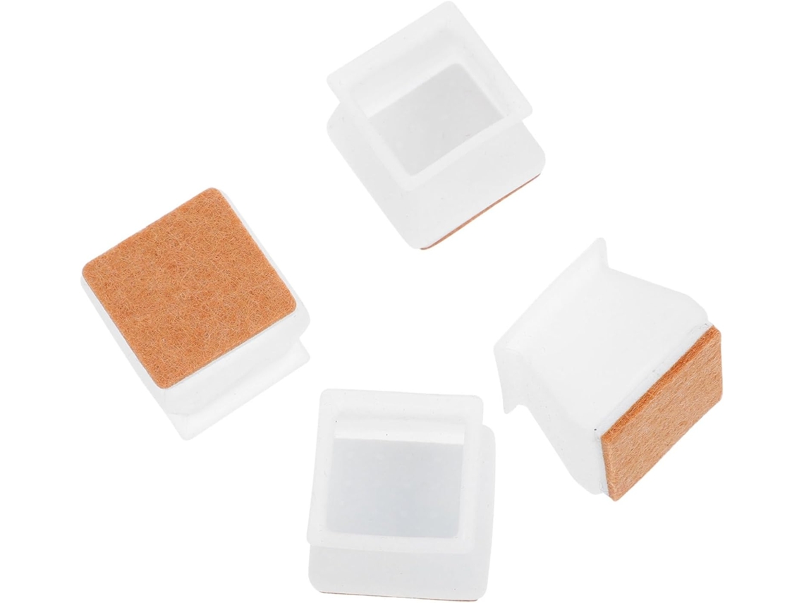 Conjunto De 16 Protetores Silicone Para Pés Mesa Mipcase, Antiderrapantes E Resistentes, Ideais Para Pisos De Madeira E