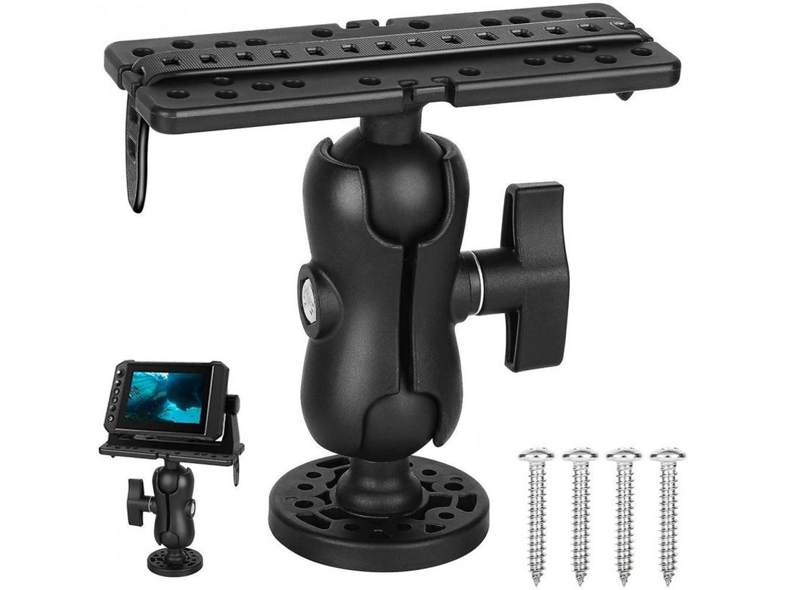 Suporte Universal para Fish Finder com Placa Ajustável 360° S/MARCA
