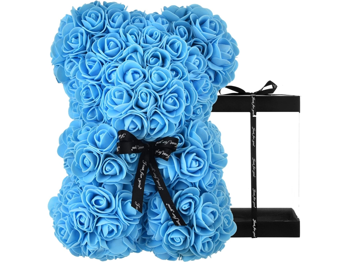 Urso Rosa – Ursinho de Pelúcia Rosa de 10 Polegadas Urso de Pelúcia Hugz – Mais de 250 Dúzias de Flores Artificiais – Dia dos Namorados JEDBESETZT