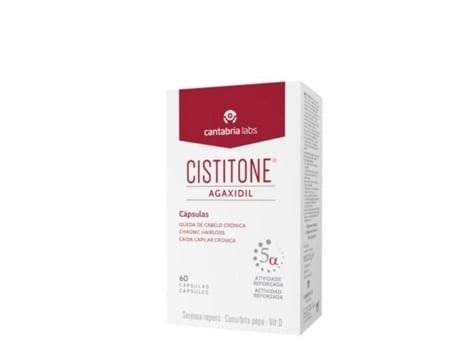 Suplemento Alimentar Cistitone Agaxidil Anti-Queda Cápsulas 60un.