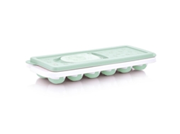 Forma De Gelo Com Tampa Para 12 Cubos Individuais