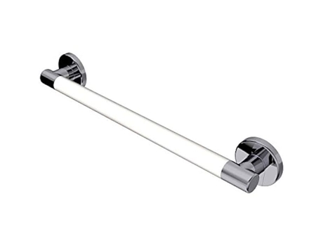 Barra de apoio de segurança linear - PONTE GIULIO - g18uas13 W2 - Branco - 53 cm