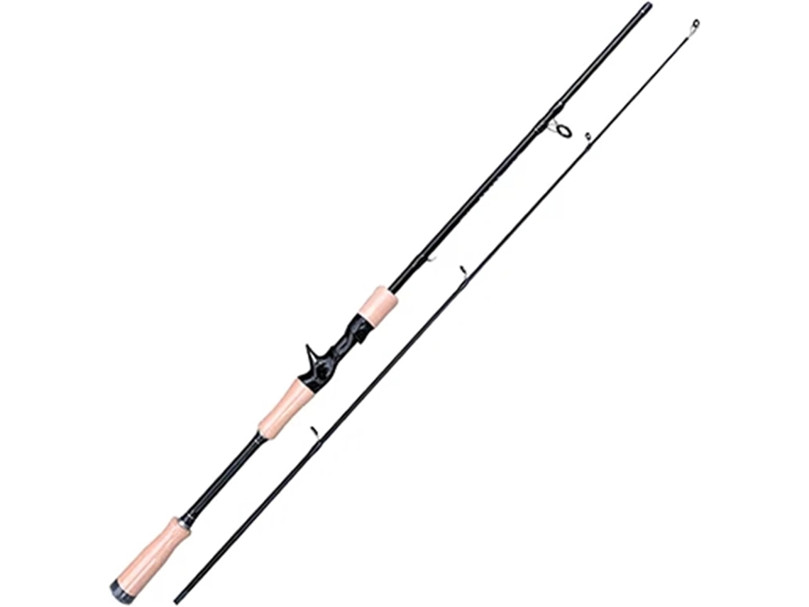 1,65m 0,8m Vara Pesca Fibra Carbono Água Doce, versátil | S/MARCA