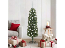 Vidaxl Árvore De Natal Artificial Verde 150 Cm Pvc E Aço E Plástico