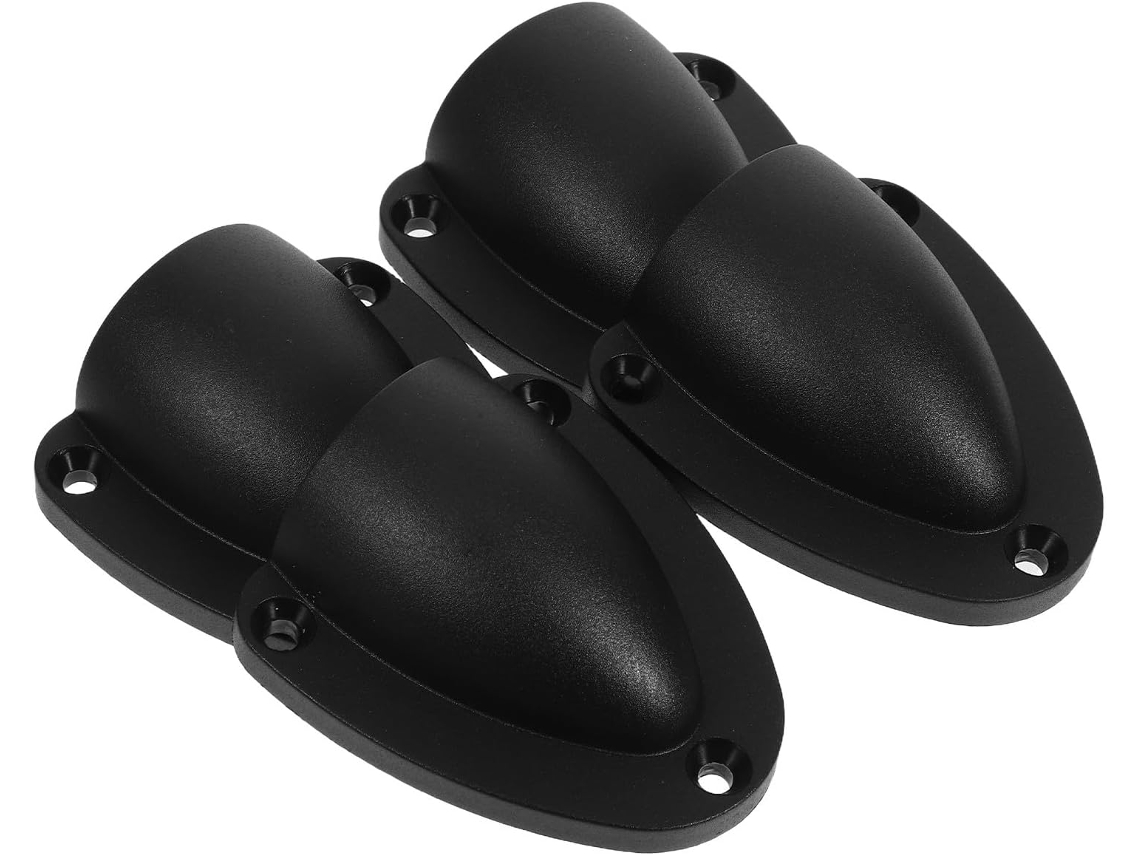 Conjunto De 4 Capas De Ventilação Para Barcos Em Nylon Preto, Proteção Completa E Resistentes Às Intempéries