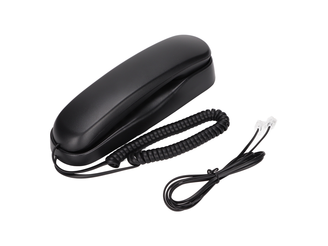 Telefone Fio Parede Mini Preto LAXISCREED