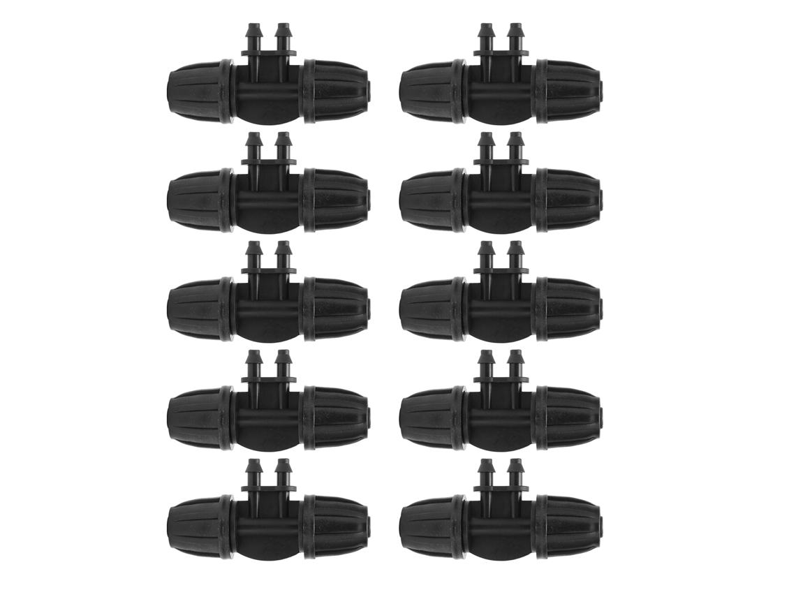 Conector De Mangueira 4 Vias Com Trava 10pcs Redutor 8/11 Para 4/7