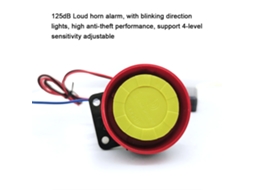 Mali sistema de Alarme Anti roubo para Moto com Iniciador Remoto 125db Controle Sem Fio 12v