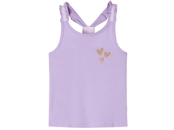 T-shirt De Alças Para Criança Lilás 92