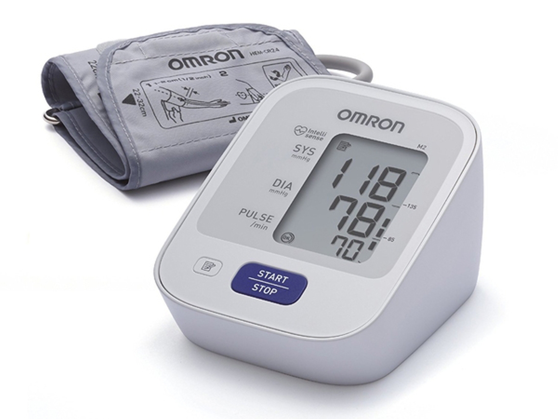 Tensiómetro Digital OMRON de Braço Branco
