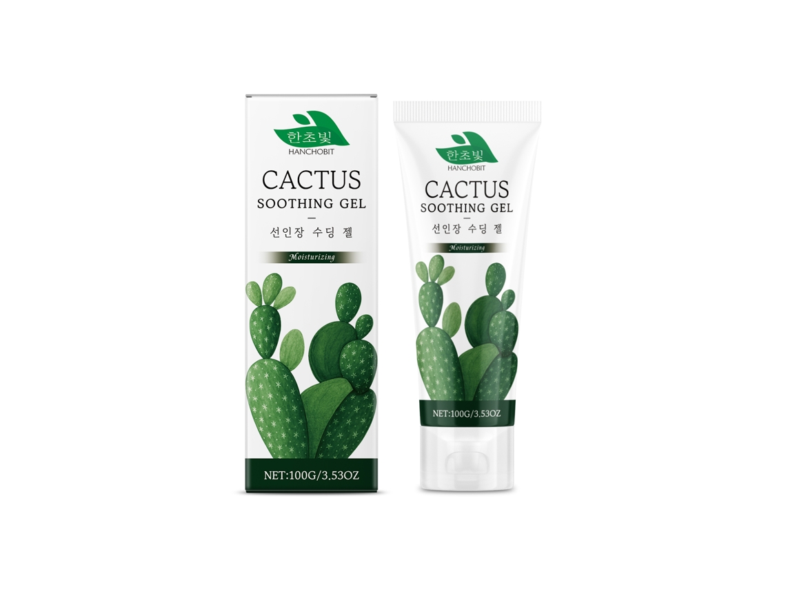 Gel Calmante De Cacto Para Pele Sensível