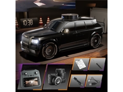 Black Two Batteryqbrc 911s Rtr 1/18 2.4g 4wd Wifi 720p Retrátil Hd Camera App Remote Control Screen Led Drift On/off road High Speed Toys MDUG
