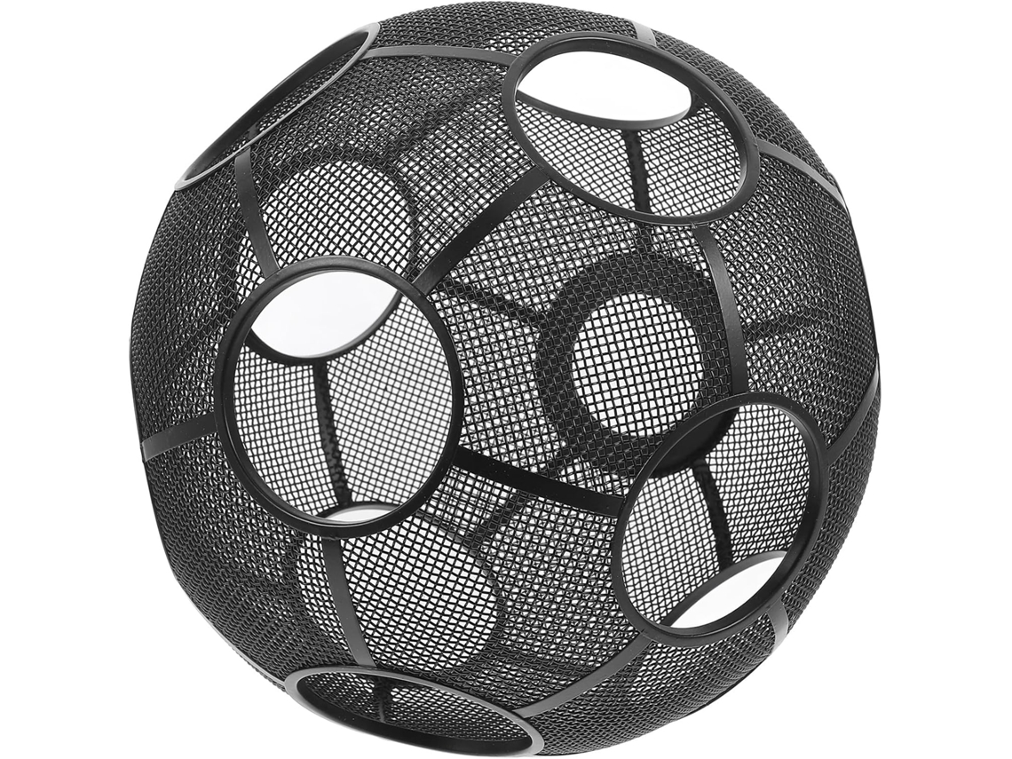 -day Organizador Esférico Decorativo Para Economizar Espaço, Preto, Estilo Industrial Retrô, Vazado E Para Pendurar E