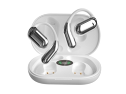 Fones Bluetooth 5.3 JIAPEI com Microfone, Display LED e Estojo de Carregamento (branco)