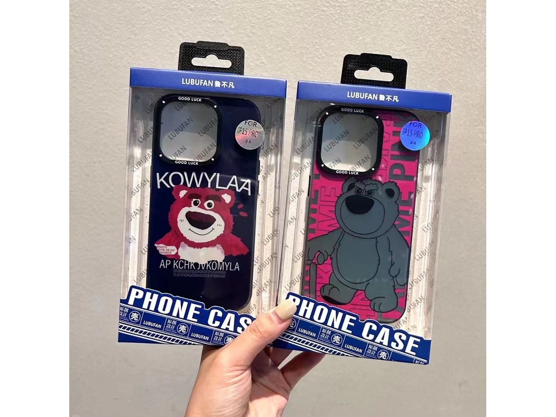 Capa Para Iphone 17 Pro Com Imagens Aleatórias De Lu Bufan, Desenho Animado, Espelhada, Fosca, Da Marca Trendy.