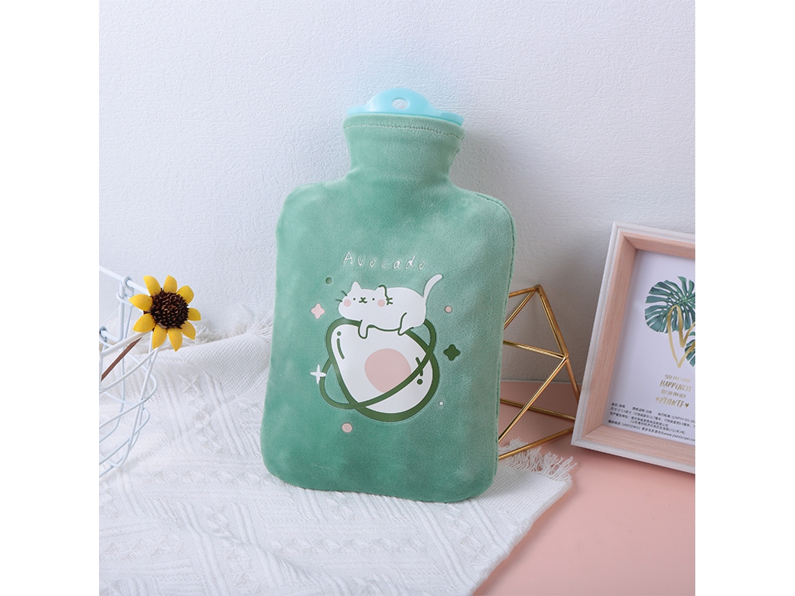 Bolsa De Água Quente Com Capa Macia, Grande Capacidade De 1,0 Litro G AQUAFORGE