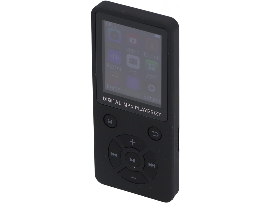 Lecteur Mp3 32 Go Mp4 Bluetooth Écran Pouces 32 Go Portable Avec Hifi Pour Amateurs Musique 1, 8 (noire)