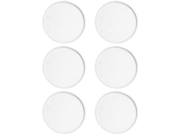 Conjunto De 6 Tapetes Redondos Silicone Para Maçanetas Portas, Almofadas Anticolisão Para Proteção De Puxadores Portas E
