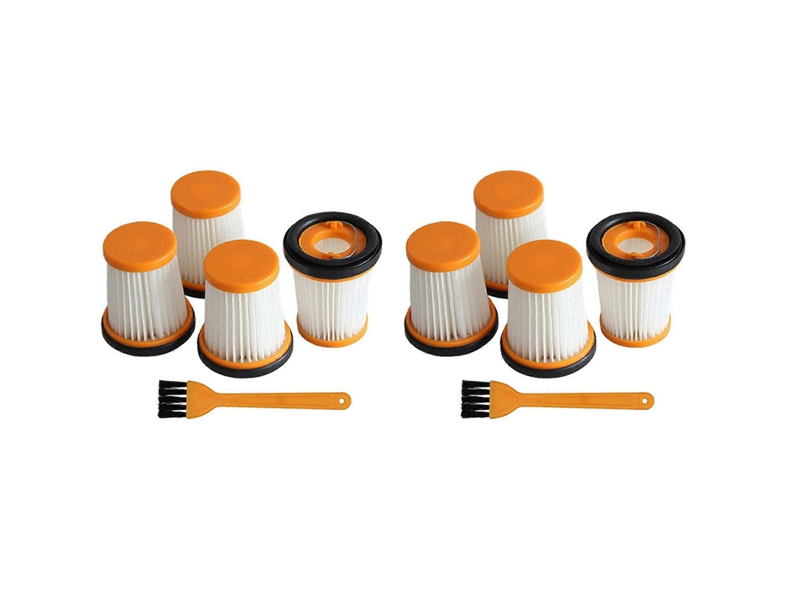 Conjunto De 8 Filtros De Reposição Compatíveis Com Os Aspiradores De Pó Sem Fio Shark W1, Wv200, Wv201, Wv205 E Wv220._ptg