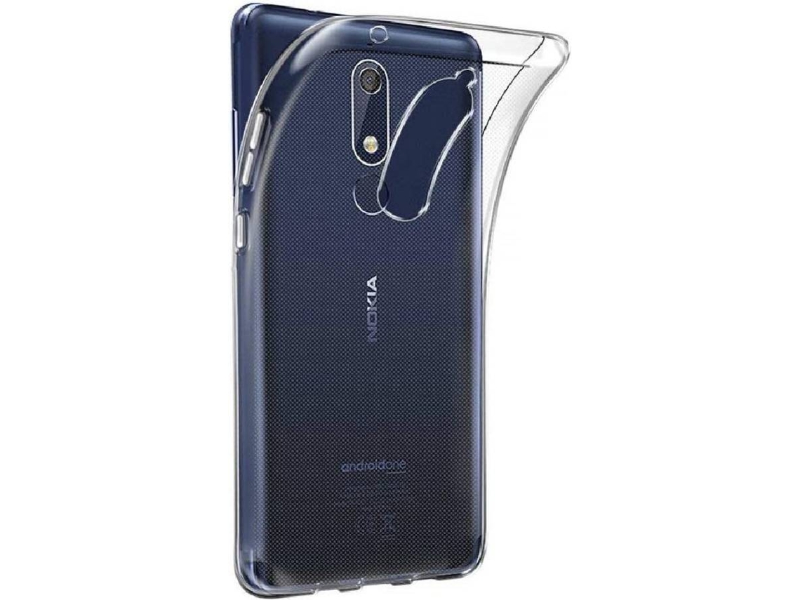 Capa Nokia X5, 5.1 Plus HONGWE. Transparente