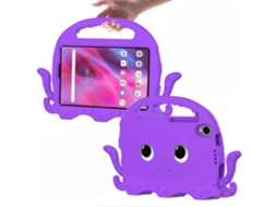 Capa Para Tablet Lenovo Tab M8 4ª Geração, Estilo Polvo, Em Eva + Pc, Com Alça.