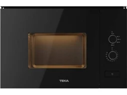 Micro-ondas Encastre TEKA ML 820 FI BK (20 L - 59,4 cm - Sem Grill - Preto)