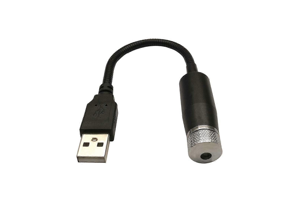 Projetor Led Starlight Usb Luzes Decoração Interior Carro Teto