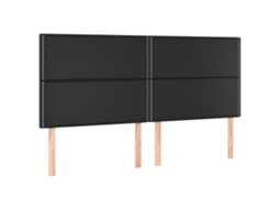 Headboard, Headboards Vidaxl Preto Couro Artificial (200 Cm)