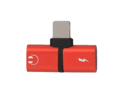 Adaptador 2 em 1 Lightning para Carregamento e Áudio no Iphone. EOOCOO