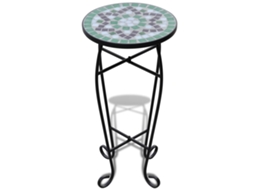 Side Table, Side Tables Vidaxl Verde Cerâmica (30 X 60 Cm)
