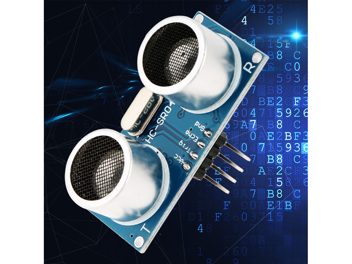 4 Módulos Sensor Ultrassônico Sr04 Para Robô
