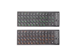 Autocolantes de Teclado Russo LAXISCREED