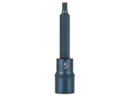 Adaptador De Soquete Hexagonal Para Parafusadeira Elétrica 1/2 100mm Ferramenta De Condução H5