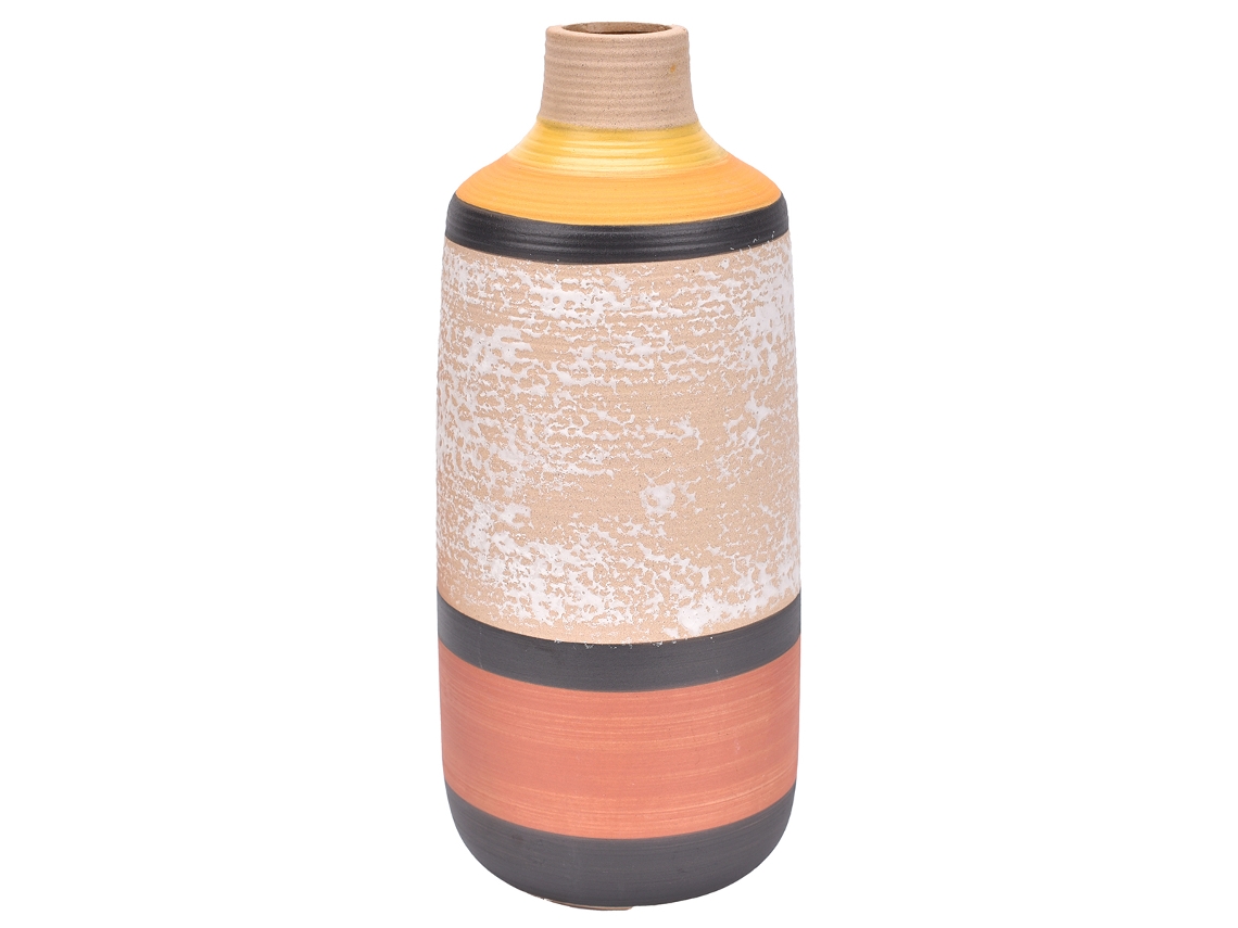 ORIGEN Home Decor - Vaso Decorativo Castanho - 25x10x10 cm