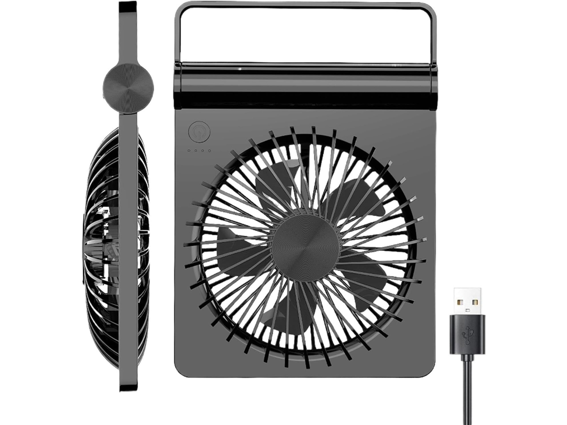 Ventilador De Mesa/parede Com Visor Digital