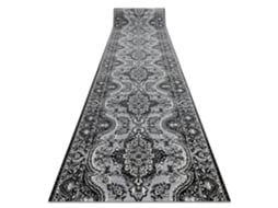 Passadeira Bcf Morad Wiosna Roseta Cinzento 70 cm