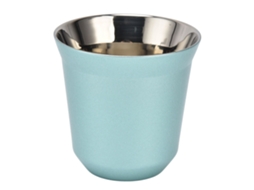 Caneca de Aço Inoxidável com Parede Dupla e Isolamento Térmico para Café Ou Cerveja, Verde AQUAFORGE