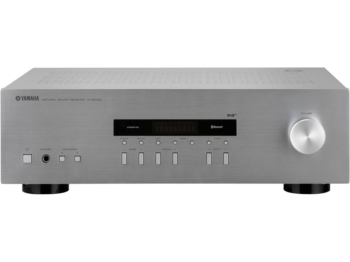 Amplificador Stereo YAMAHA R-S2020D (2 Canais - Prateado)