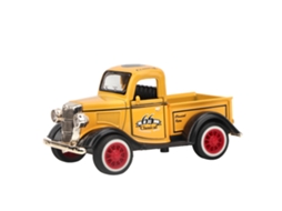 Juguete De Carro Retrocedível, Caminhonete Pickup Com Luzes E Sons, Modelo De Caminhão De Brinquedo