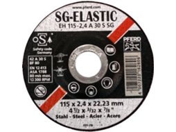 Disco abrasivo acero 115x2 a30ssg