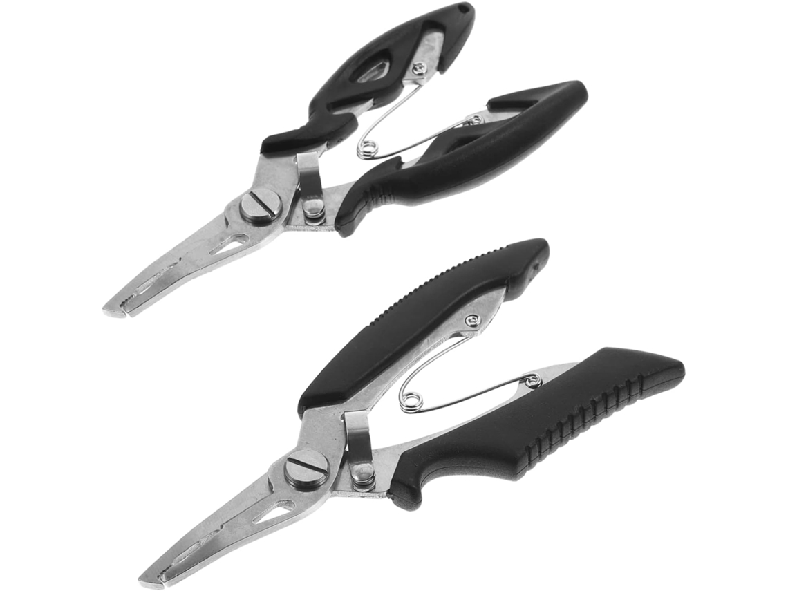 6pièces Ciseaux De Acier Multifonctions Compacts Pour Couper Fil Et Hameçons Outils Amateurs