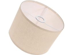 Abajur de Mesa em Linho E27 Mm 300x200 Mm Bege SFUSHOS