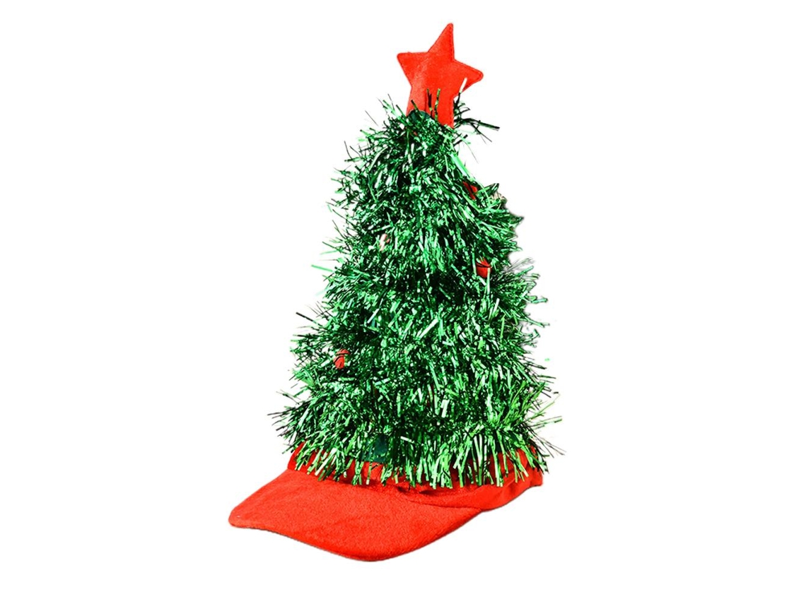 Mali chapéu de Árvore de Natal com Estrela Acessório de Festa Xmas Decoração Natalino