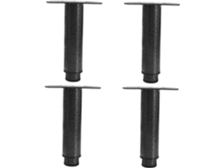 Conjunto De 4 Pés Apoio Ajustáveis Para Móveis, Camas, Sofás E Mesas, Com Altura Regulável