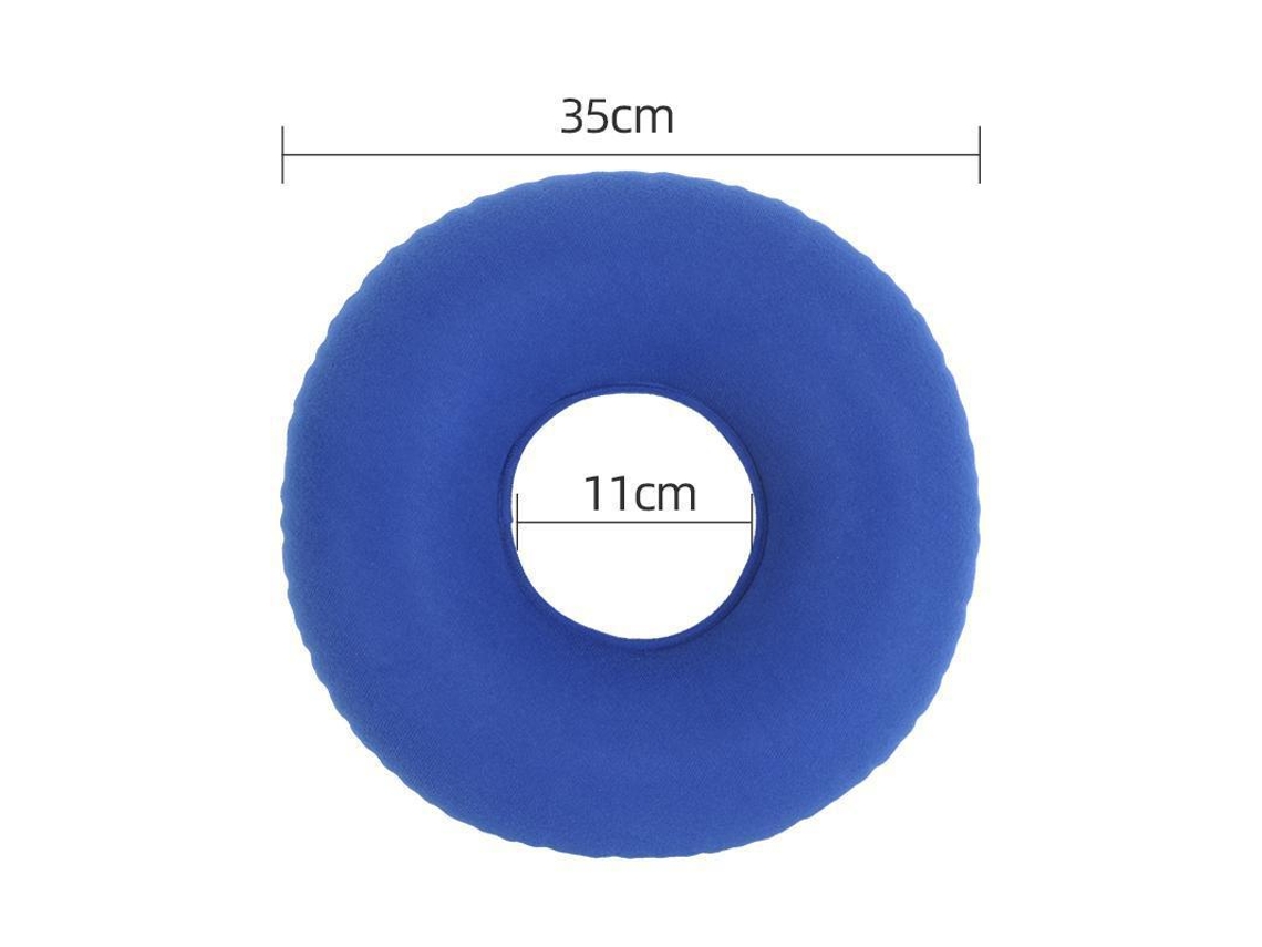 Lurelia Cinta De Maternidade Ergonómico Inflável Azul Azultravesseiro Ultraleve Para Acampamento Para Apoio Do Pescoço E Lombar Durante Acampamentos