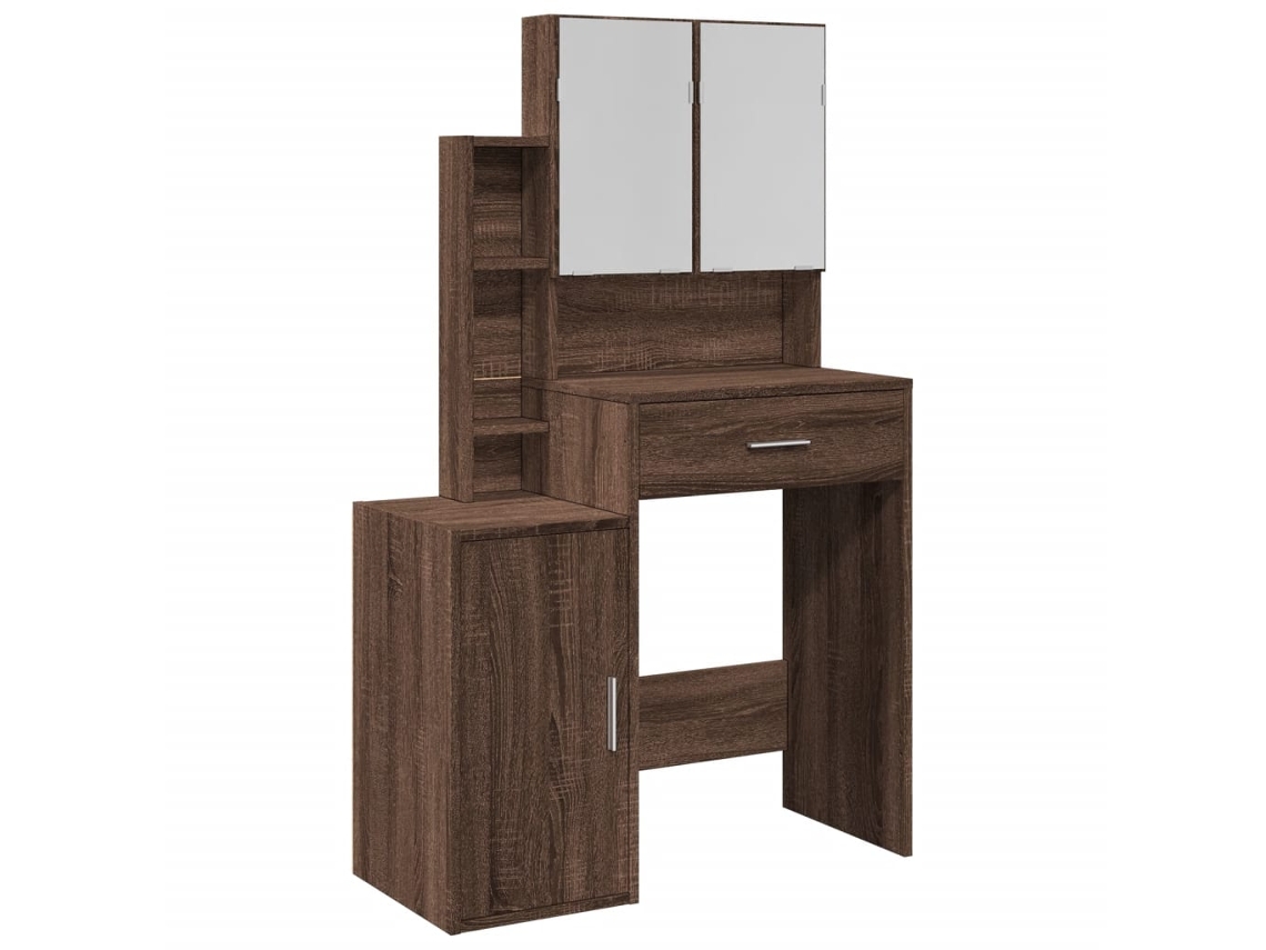 Dressing Table, Dressing Tables Vidaxl Marrom Madeira (n/a)