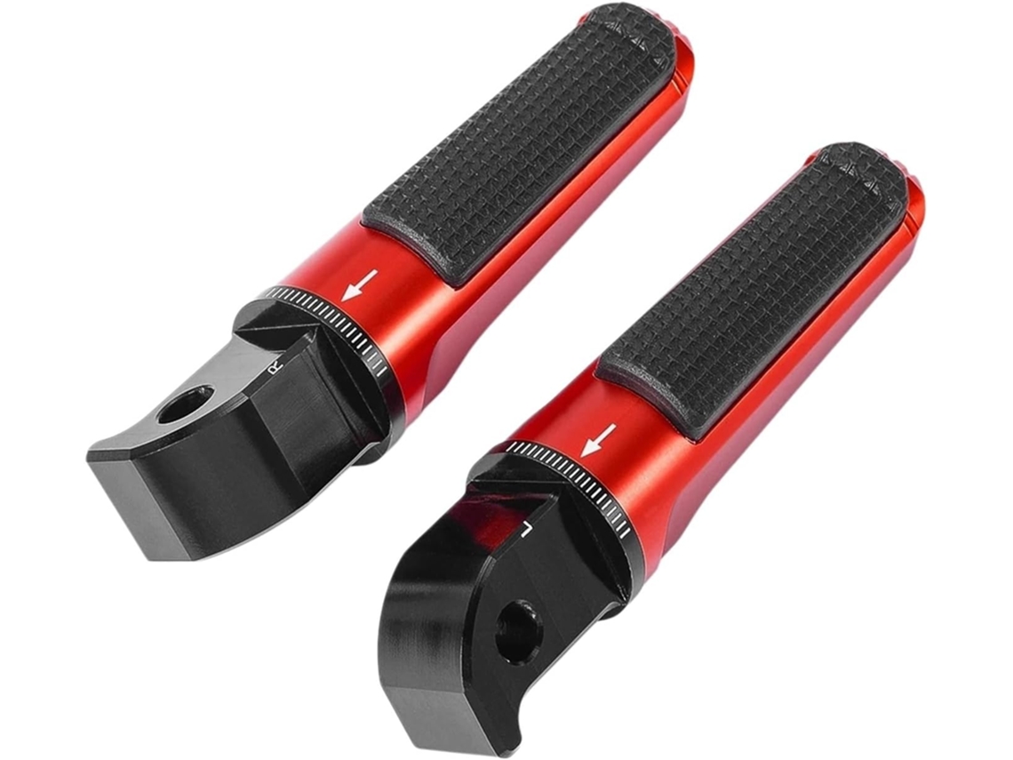 Apoios para os Pés do Piloto Dianteiros e Mt07 Mt09 Pedaleiras Dianteiras Traseiras Acabamento Anodizado