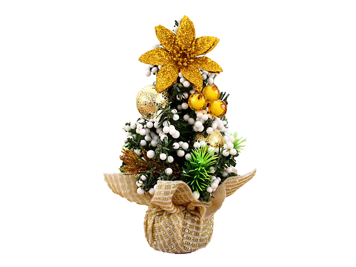 Laxiscreed Árvore De Natal Pequena Em Pvc E Tecido Para Decoração E Presentes Infantis