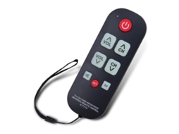 Controle Remoto A-tv10 Para Idosos, Controle Universal Simples E À Prova D'água Com Luz Led Para Todos Os Modelos De Tv