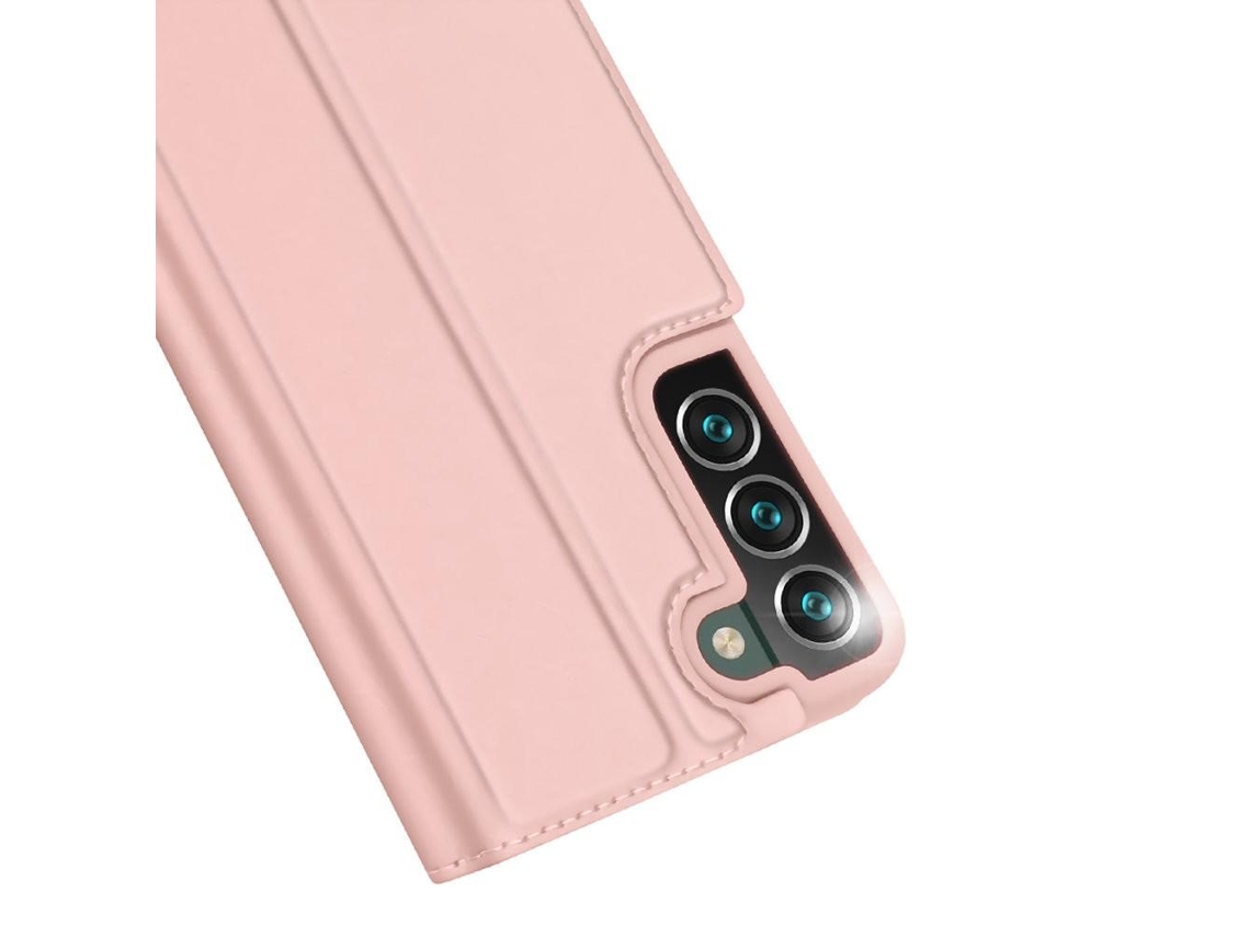 Capa Dux Ducis Samsung Galaxy S20 Plus e S11 Livro Cor-De-Rosa